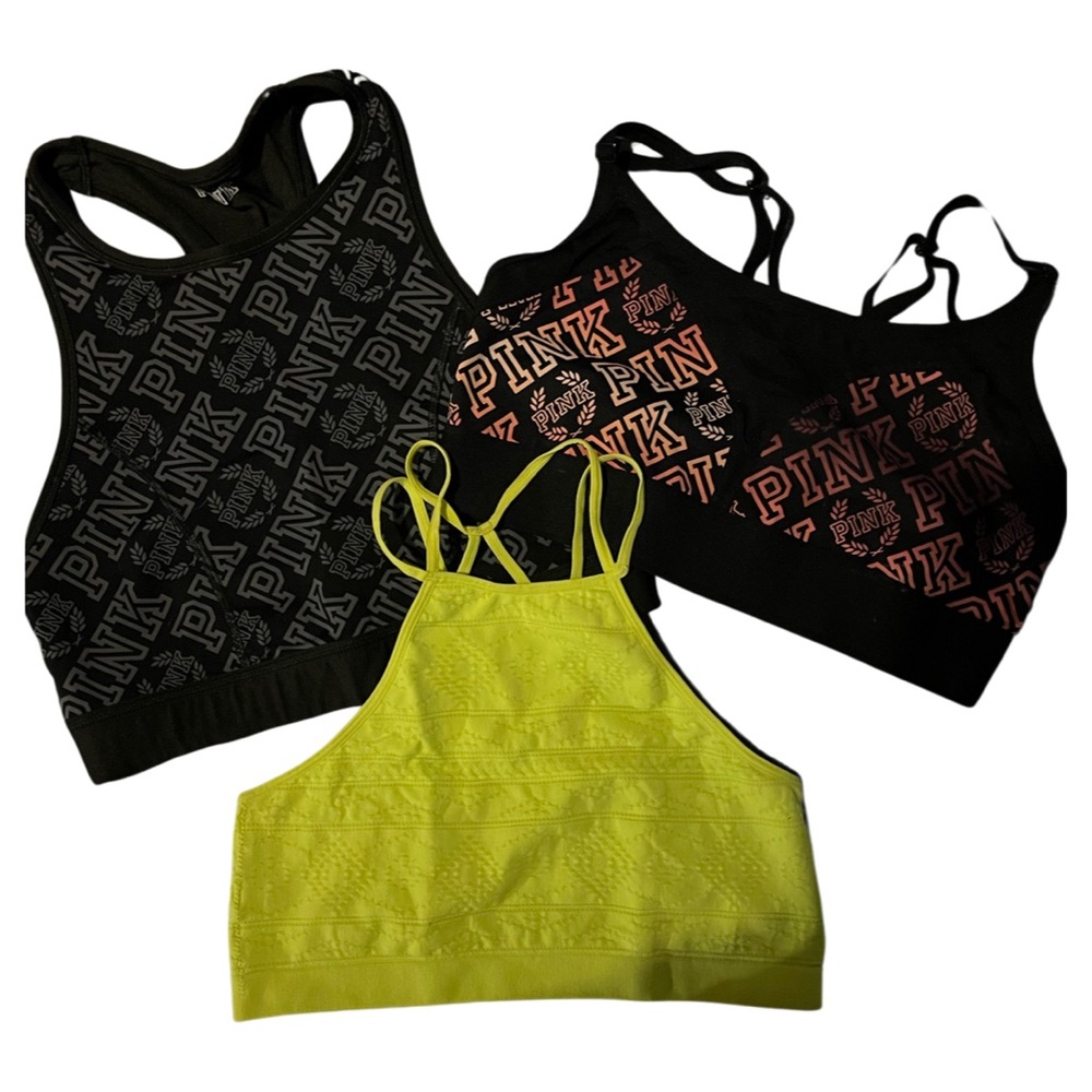 3 PINK Sports Bra. Unused.